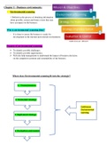 Business environments - Business studies Gr 11 IEB summaries/ notes 