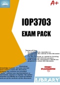 IOP3703 EXAM PACK 2023