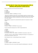 DAVIES SPI: IV. Pulse-Echo Instrumentation (30% of ARDMS)| 180 questions| verified answers