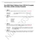 Nurs 6630 Week 6 Midterm Exam 2023-24 (Complied from REAL EXAM) Correctly Answered