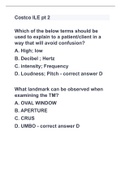 Costco ILE pt 2 with 100% correct answers|100% pass