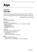 Aqa History A-level 7042/2K Question Paper June2022 Official.