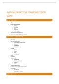 Samenvatting  Communicatieve vaardigheden WPO (15/20)