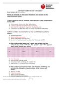 ACLS Exam Version B 2023 questions with answers