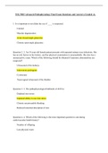 NSG 5003 Advanced Pathophysiology Final Exam Questions and Answers (Graded A).