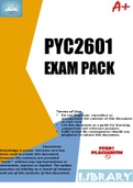 PYC2601 EXAM PACK 2023