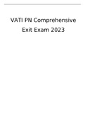 VATI PN Comprehensive Exit Exam 