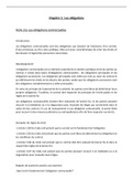 Fiche 3.b. Les obligations - Les obligations contractuelles Droit Civil