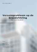 Verzuimprobleem op de broodafdeling, CIJFER: 8,0