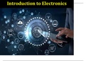 Introduction and History of Electronics