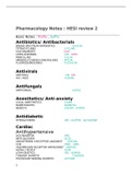 Pharmacology suffix in class notes 