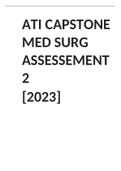 (solved 2023) ATI CAPSTONE MED SURG ASSESSEMENT 2