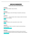 Hesi A2 Chemistry Chemistry flashcards Hesi Entrance Exam