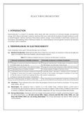 Electrochemistry Theory