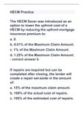 HECM Practice with 100% correct answers