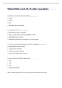 WGUD033 end of chapter question and answers 2023