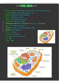 A comprehensive study guide to the builiding blocks of live "The cell"