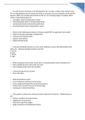 FISDAP Trauma Questions with Answers(answers provided bottom page)