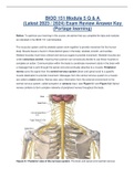 Portage Learning BIOD 151 / BIOD151 Exams | Module (1 - 7)  | Latest 2023 / 2024 | BUNLDE Exams