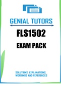 FLS1502 EXAM PACK 2023