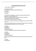 NUR 328 SS20 Pharmacology GVSU Exam 3