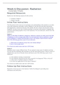 CHEM 120 Week 6 Discussion; Radiation - Radioactive Isotope; Cobalt-60 (Option 1)