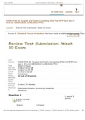 COUN 6726-26, Couples and Family Counseling, Week 10 Exam