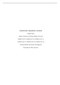 DNRS 6512F-16, DNRS 6512-16, DNRS 6512C-16, NURS 6512F-16, NURS 6512N-16, NURS 6512C-16, Week 9 Case Study Assignment; Focused Exam; Comprehensive Assessment