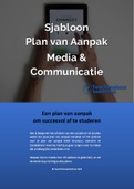 Plan van Aanpak Media & Communicatie | Sjabloon & Voorbeeld