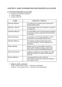 A-LEVEL ECONOMICS A2 NOTES