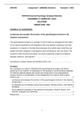 IOP3706 Assignment 1 (Answers) Semester 1 (2023) Unique Code: 682093