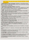 WGU D220 Nursing Informatics EXAM 2023(100+ QUIZ & ANSWERS)