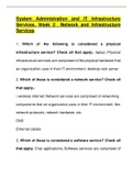 System Administration and IT Infrastructure Services. Week 2_ Network and Infrastructure Services.