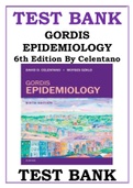 Gordis Epidemiology 6th Edition Celentano Test Bank