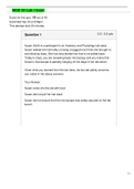 Portage Learning: BIOD151 Final Exam (2 Versions), BIOD151 Module 1, 2, 3, 4, 5, 6, 7 Exam  & BIOD151 Lab 1, 2, 3, 4, 5, 6, 7 Exam (Latest-2023): Essential Human Anatomy & Physiology I |100% Correct Q & A|