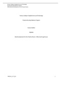 (GRADED A) PNR 300 Role Development for the Practical Nurse/ Practical Nursing Diploma Program/ Seneca College of Applied Arts and Technology