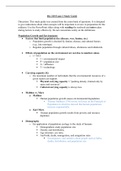 Bio 220 Exam 2 Study Guide