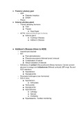 In-depth Endocrine disorder notes 