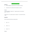 CHEM 103 Final Exam (2 Versions, Latest-2023)/ CHEM103 Final Exam / CHEM 103 General Chemistry Final Exam/ CHEM103 General Chemistry Final Exam: Portage Learning |100% Correct Q & A|