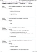 final exam UNIV 1001>UNIV 1001 Online Education Strategies - Term 2