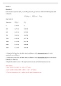 CHEM 104 Module 1, 2, 3, 4, 5, 6 Exam (Latest-2023)/ CHEM104 Module 1, 2, 3, 4, 5, 6 Exam: General Chemistry: Portage Learning |100% Correct Q & A|