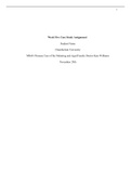 NR 601 Week 5 Case Study Assignment; Type 2 Diabetes Mellitus - Mr. Dalen Grayson Alba, a 54-year-old male