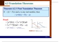 The Laplace Transform