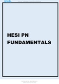 HESI PN FUNDAMENTALS 2021.