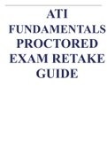 ATI FUNDAMENTALS PROCTORED EXAM RETAKE GUIDE.