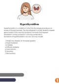 NCLEX notes Hyperthyroidism ngn nclex rn exam notes 2023