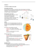 samenvatting van het hele boek Systeem Aarde,  De Geo 