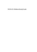 NUR-631-MidtermStudyGuide