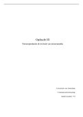 Assignment Inleiding Communicatiewetenschap (77511100AY) (Grade: 8,2)