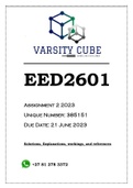 EED2601 Assignment 2 2023 (385151)